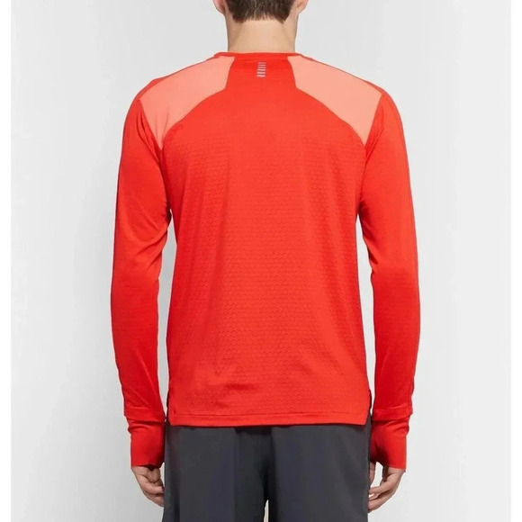 Under Armour Mens Sports Shirt -‎ HexDelta HeatGear - Tomato Red - Size XL - Picture 2 of 9